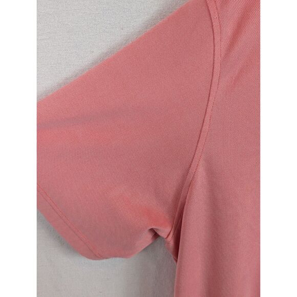 Johnnie-O Mashie Prep-Performance Polo Shirt Pink/Salmon Men's Size 2XL/XXL - Picture 6 of 14